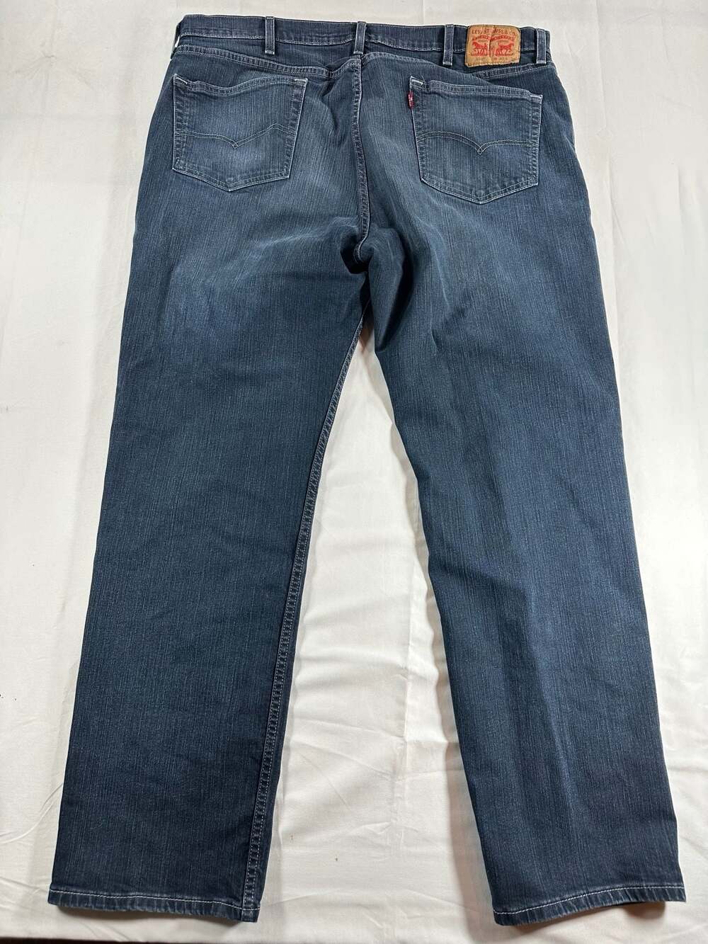 Levi's 559 Relaxed Straight Fit Waterless Jeans W42 L32 Mens - Picture 2 of 16